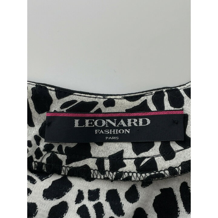 楽天市場】LEONARD レオナール レオパード柄 コットン ベルト付  