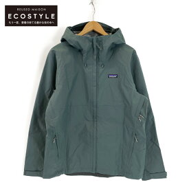 patagonia パタゴニア ヌーボーグリーン 85241 MSトレントシェル3Lレインジャケット ジャケット L ヌーボーグリーン メンズ 【中古】