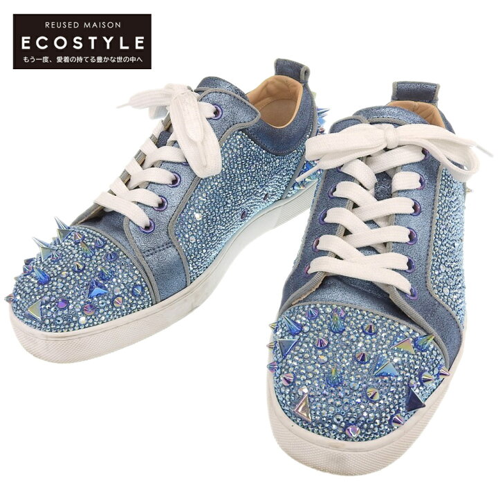 美品】クリスチャン ルブタン スワロフスキー スニーカー靴 サイズ39  