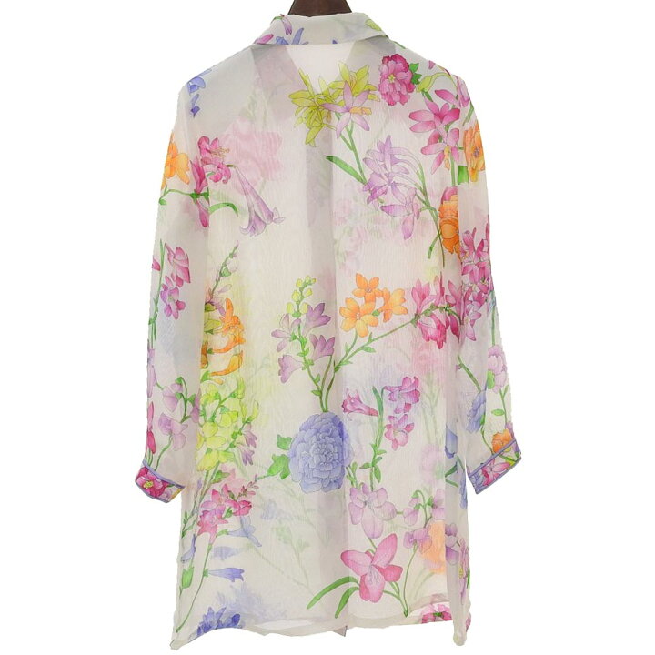 楽天市場】LEONARD レオナール 美品 LEONARD レオナール シルク 花柄  