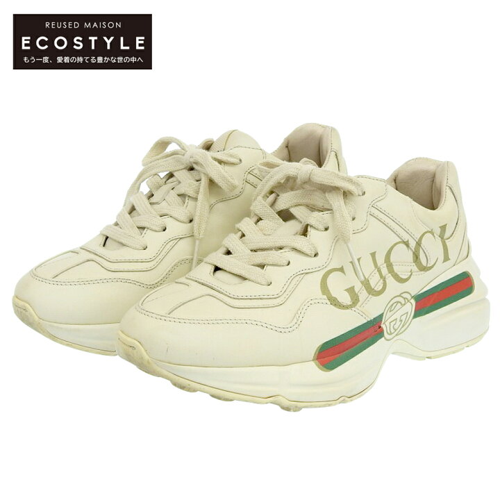 楽天市場】GUCCI グッチ GUCCI グッチ ライトン ロゴ スニーカー 