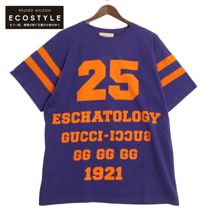 楽天市場】GUCCI グッチ 655459 ネイビー ナンバリング Tシャツ 