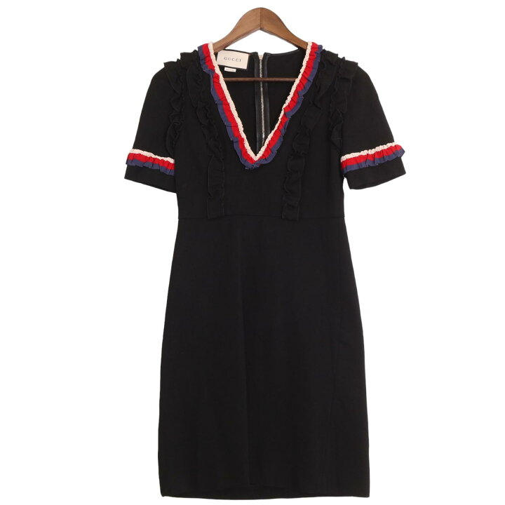 楽天市場】GUCCI グッチ 457070 X54L1 ウェビングライン ブラック V  