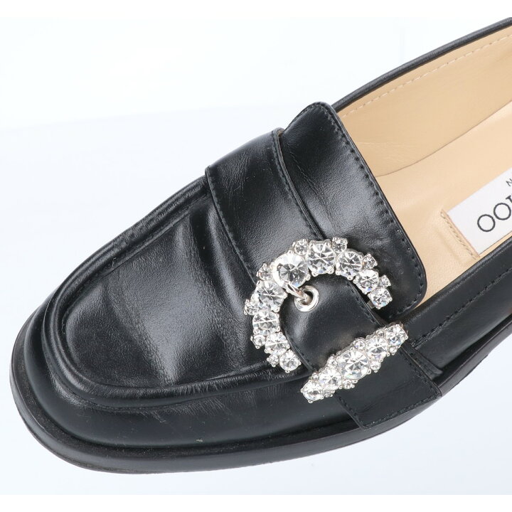 楽天市場】JIMMY CHOO ジミーチュウ CHERI LOAFER ビジュー ローファー 