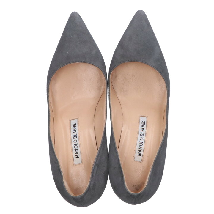 楽天市場】MANOLO BLAHNIK マノロブラニク スエード ポインテッドトゥ 
