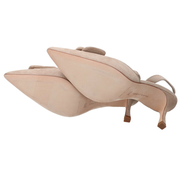 楽天市場】MANOLO BLAHNIK マノロブラニク 【美品】MAYSLI スリング 