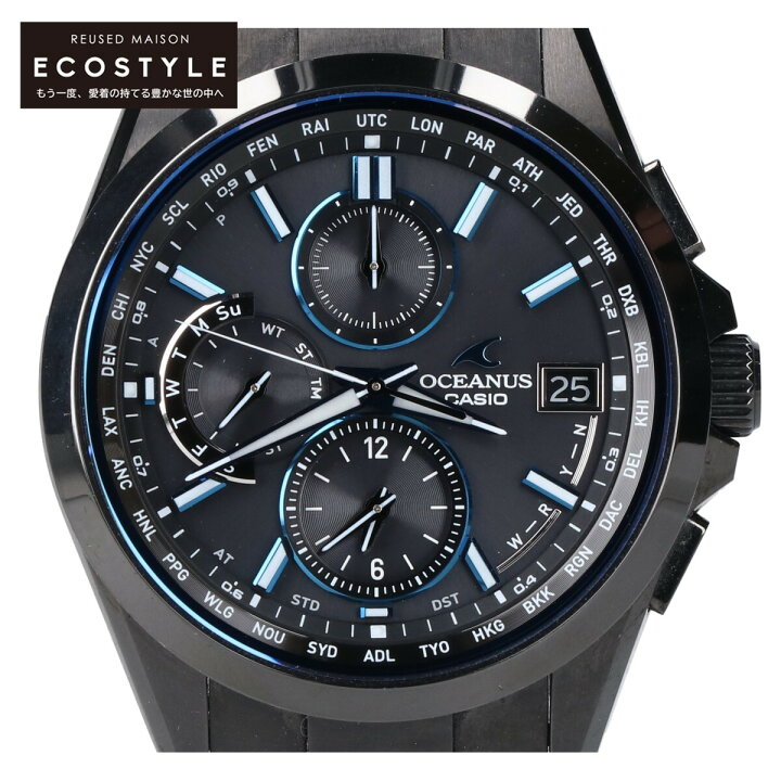 楽天市場】CASIO カシオ OCW-T2600B-1AJF Classic Line OCEANUS 