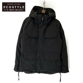 CANADA GOOSE カナダグース 4550MB Maitland Parka フーデッドダウンジャケット ジャケット M ブラック メンズ 【中古】