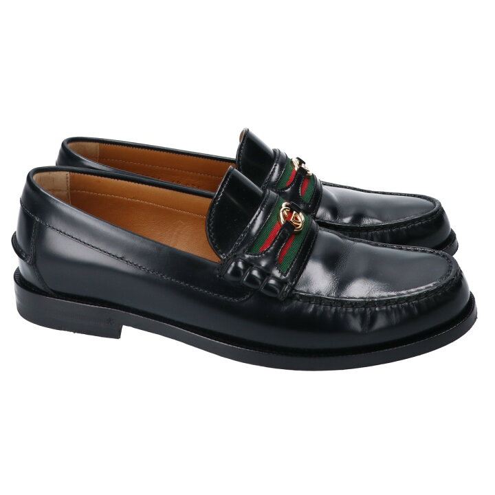 楽天市場】GUCCI グッチ 644724 GGシェリーライン レザー ローファー 