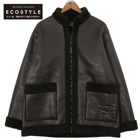 needles ニードルズ ブラック 417 EDIFICE別注 20AW ZIPPED TIBETAN JACKET ジャケット M ブラック メンズ 【中古】