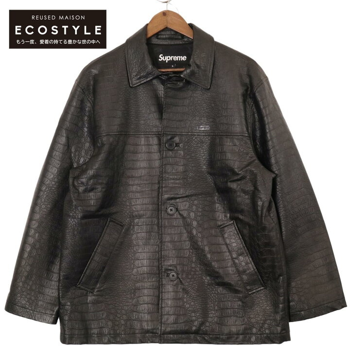 楽天市場】Supreme シュプリーム 22SS Faux Croc Car Coat コート S 