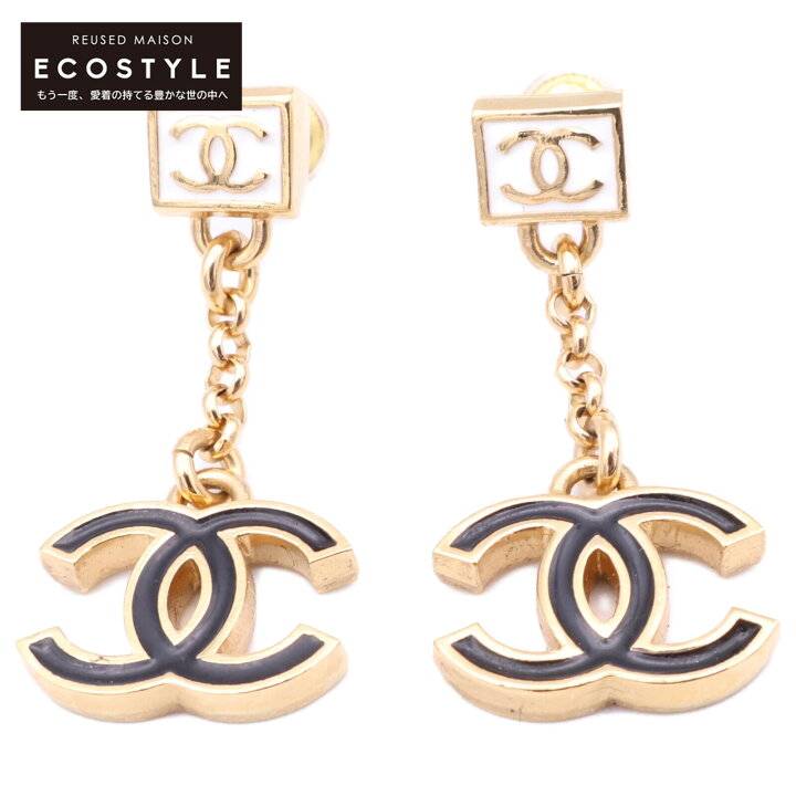 楽天市場】CHANEL シャネル 【美品】B24P ゴールドGP ココマーク 