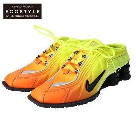 NIKE ナイキ xMartine Roseマーティンローズ【新品同様】DQ2401-800 Shox MR4 ショックス スニーカー/ シューズ 24.5 SAFETY ORANGE/BLACK-METALLIC SILVER メンズ 【中古】