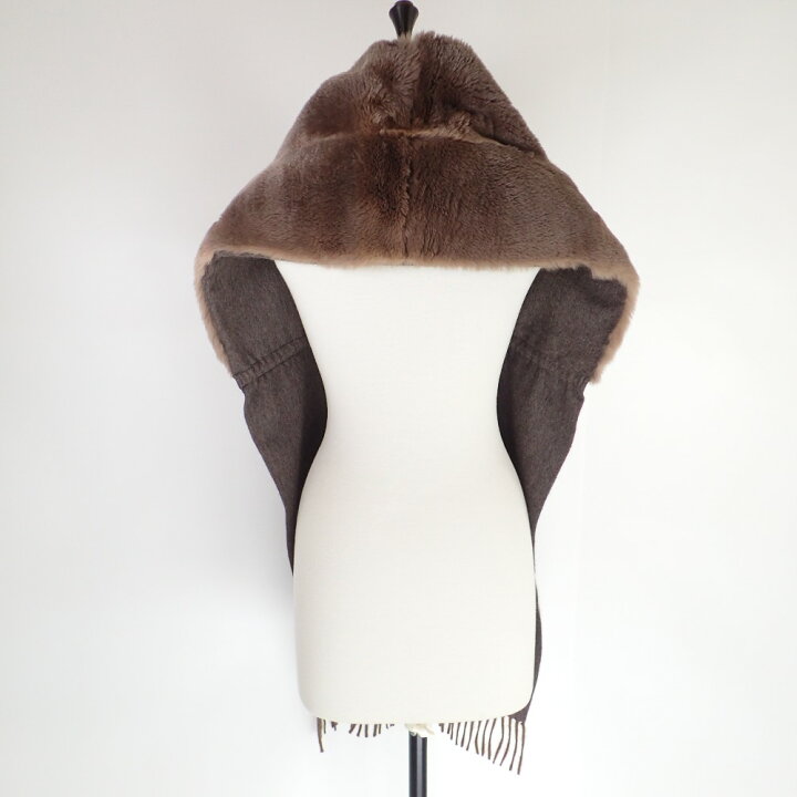 楽天市場】FENDI フェンディ 美品 国内正規 カシミヤ×ミンク  