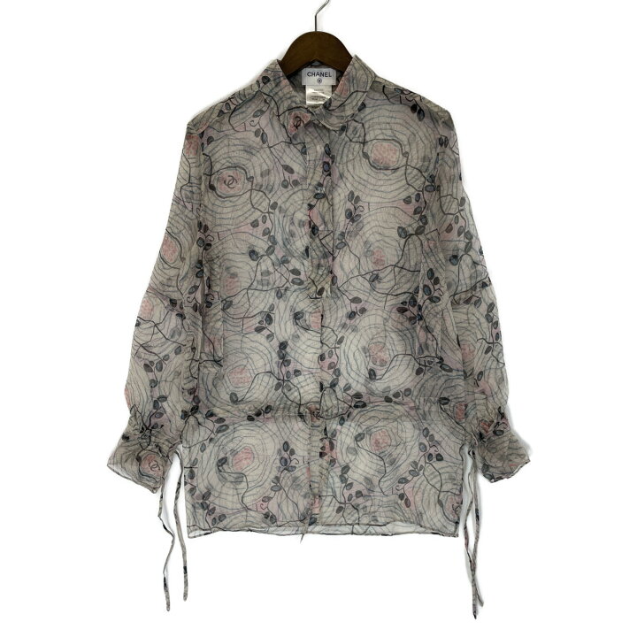 楽天市場】CHANEL シャネル 美品 国内正規 P43636 V32034 シルク 