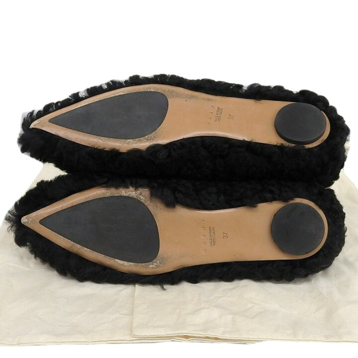 楽天市場】MARNI マルニ MARNI マルニ ファー バレリーナシューズ 