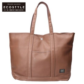 PORTER ポーター 【美品】381-17906 SENSUOUS TOTE BAG(L) センシュアス トートバッグ ブラウン メンズ 【中古】