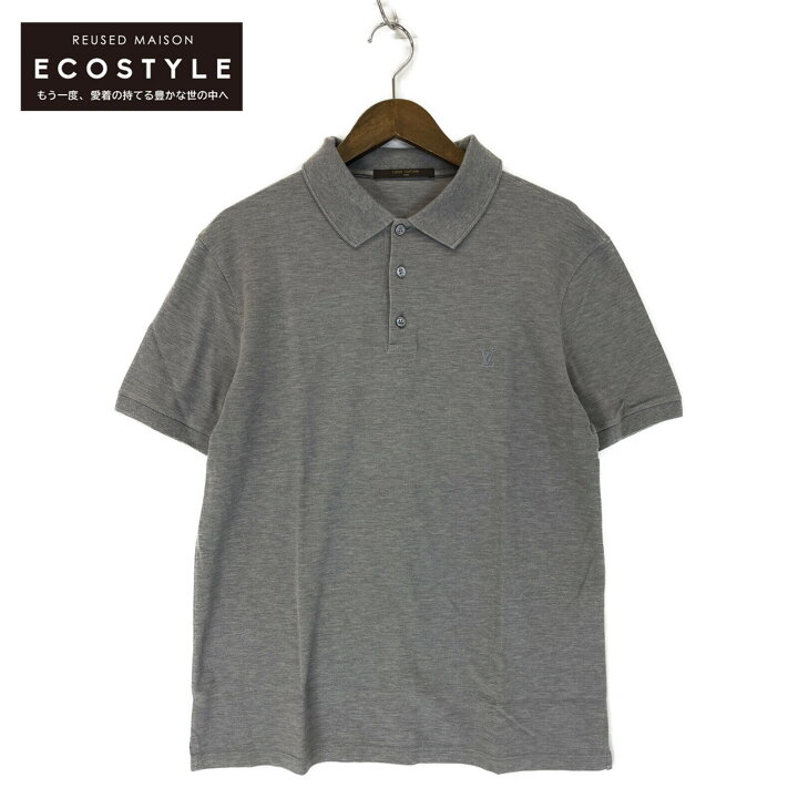 楽天市場】LOUIS VUITTON ルイヴィトン ｸﾞﾚｰ LVﾛｺﾞﾎﾟﾛｼｬﾂ RM142Q  