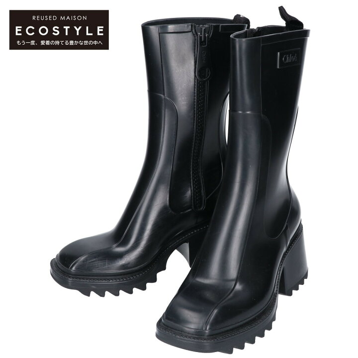 楽天市場】CHLOE クロエ BETTY RAINBOOTS レインブーツ シューズ 35 