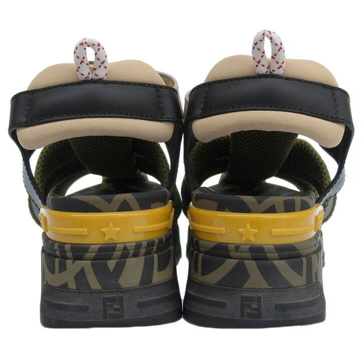 楽天市場】FENDI フェンディ FENDI フェンディ ズッカ柄 T-REXサンダル 