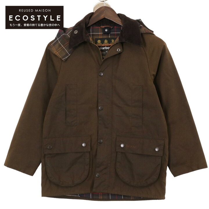 バブアー Barbour ボーイズモデル Beaufort Waxed Jacket オイルド 