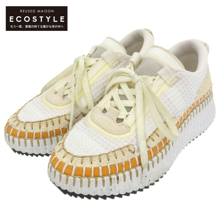 楽天市場】CHLOE クロエ 美品 Chloe クロエ NAMA SNEAKERS リサイクル 