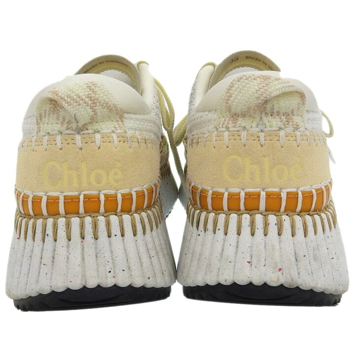 楽天市場】CHLOE クロエ 美品 Chloe クロエ NAMA SNEAKERS リサイクル 
