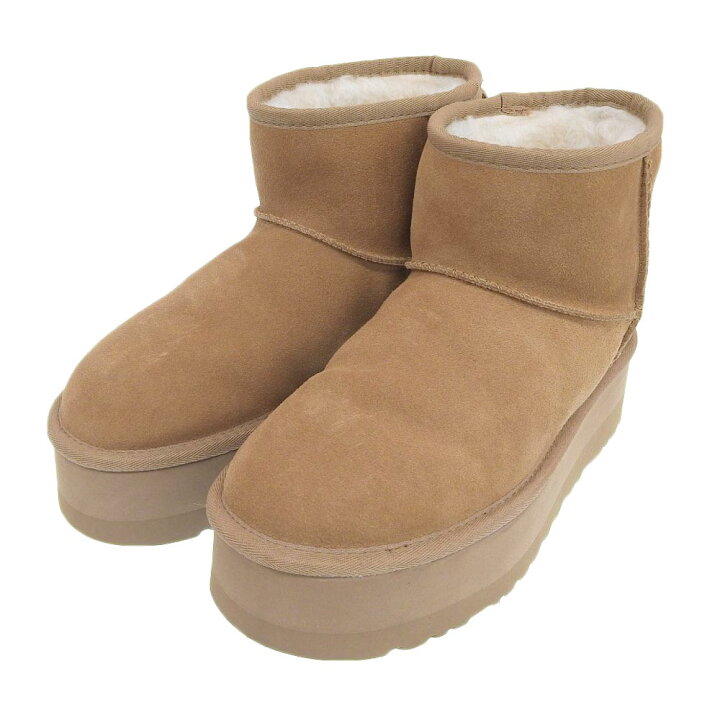 楽天市場】UGG アグ 美品 UGG アグ クラシックミニ プラットフォーム 