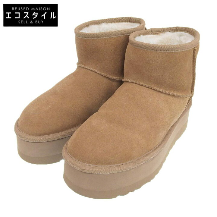 楽天市場】UGG アグ 美品 UGG アグ クラシックミニ プラットフォーム 