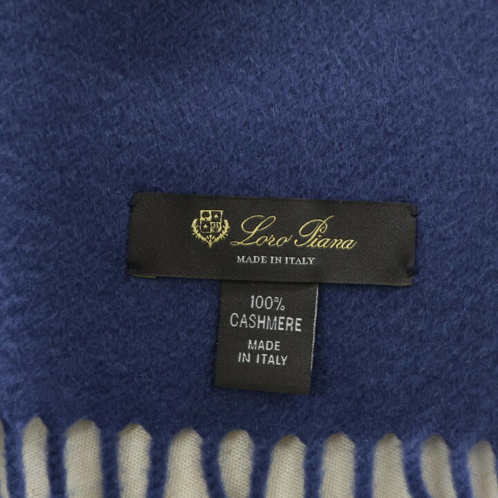 楽天市場】Loro Piana ロロピアーナ 【美品】カシミヤ100％ フリンジ  