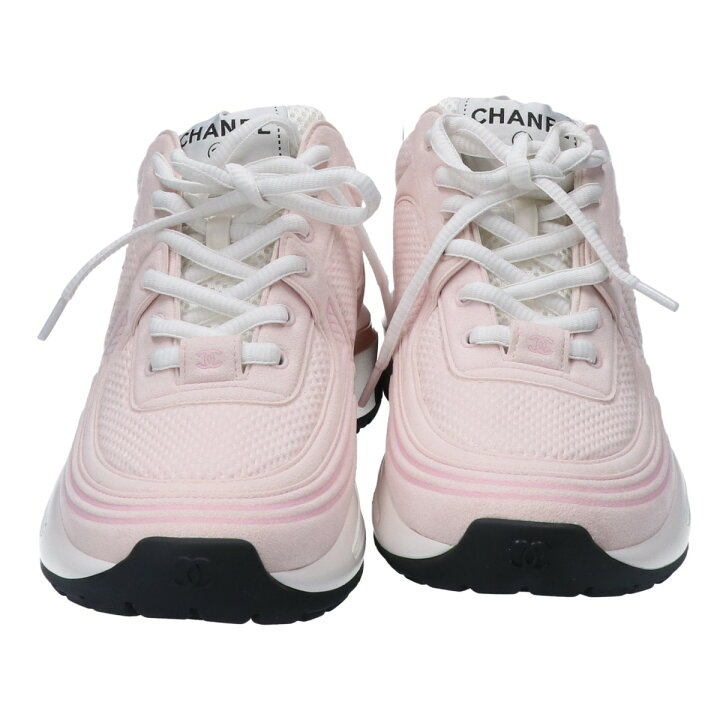 楽天市場】CHANEL シャネル 新品同様 24S G45077 B16748 スニーカー 