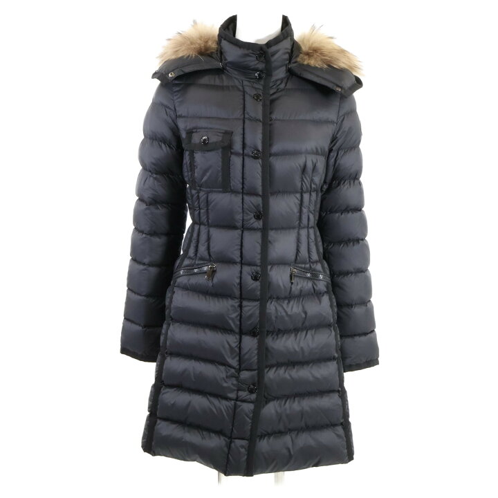 楽天市場】MONCLER モンクレール HERMIFURエルミファー ファーフード付 