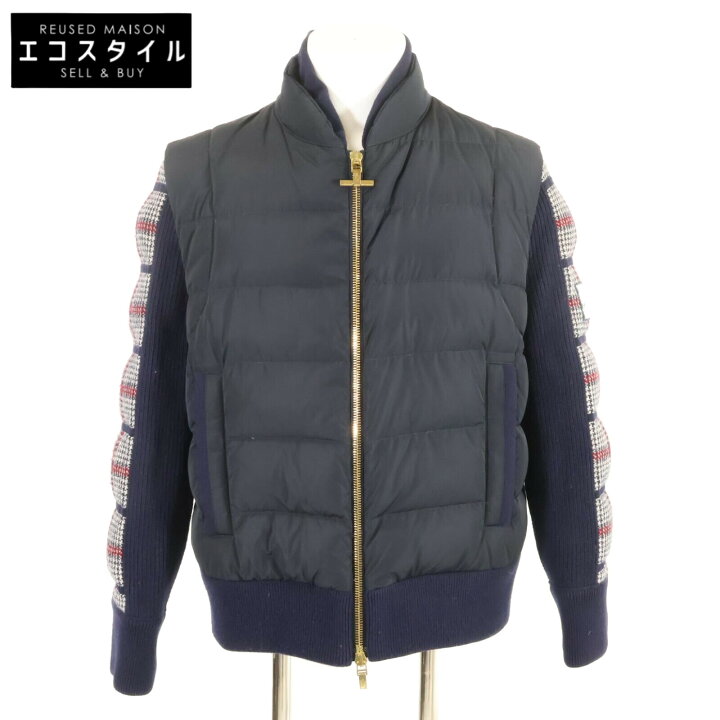 楽天市場】MONCLER モンクレール GAMME BLEU ガムブルー GIUBBINO 千鳥 