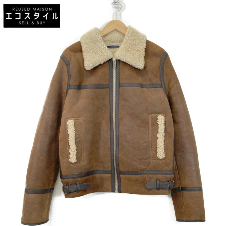 Paul Smith】ボマージャケット ムートン ダークパープル (Paul Smith 