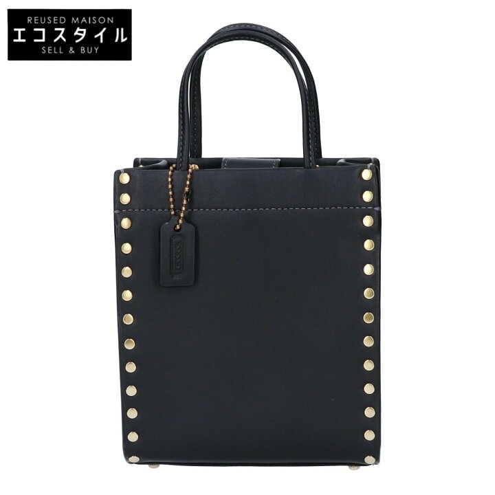 楽天市場】COACH コーチ 【美品】CC385 ミニ カシン トート・リベット 