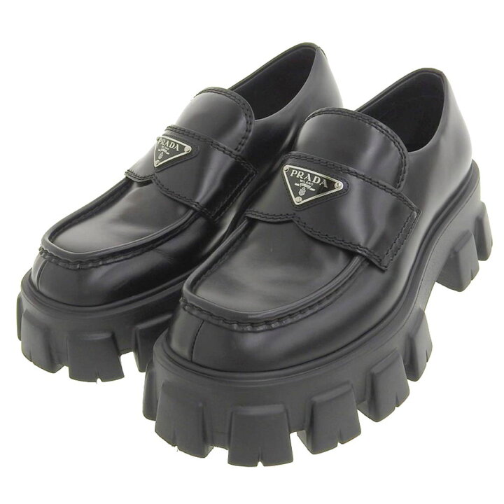 楽天市場】PRADA プラダ 美品 モノリス 2DE129 ブラッシュド 