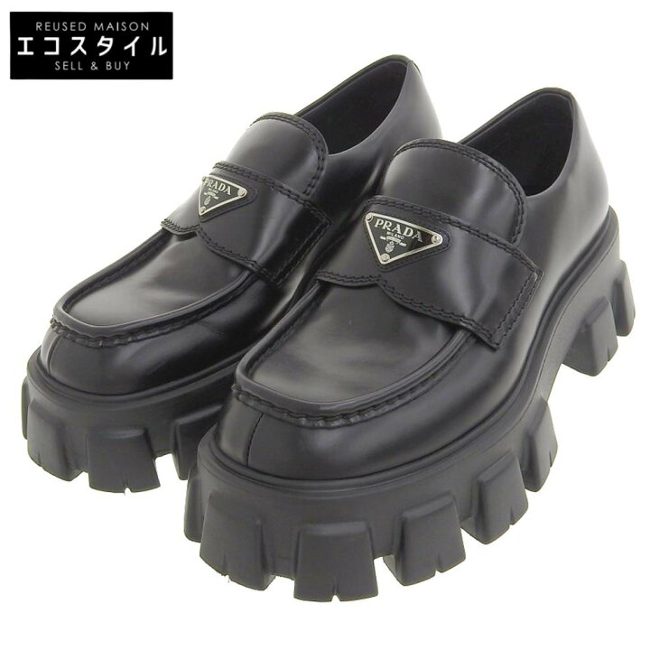楽天市場】PRADA プラダ 美品 モノリス 2DE129 ブラッシュドレザー 