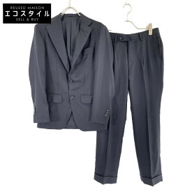 Brilla per il gusto ブリッラ ペル イル グスト 【美品】24-17-0098-015 LORO PIANA FABRIC カシミヤ ソリッド スーツ 42 ネイビー メンズ 【中古】