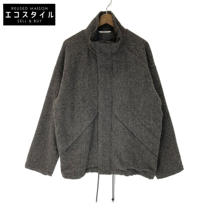 楽天市場】AURALEE オーラリー TOP CHARCOAL A22AB01DT WOOL HAIRLINE 