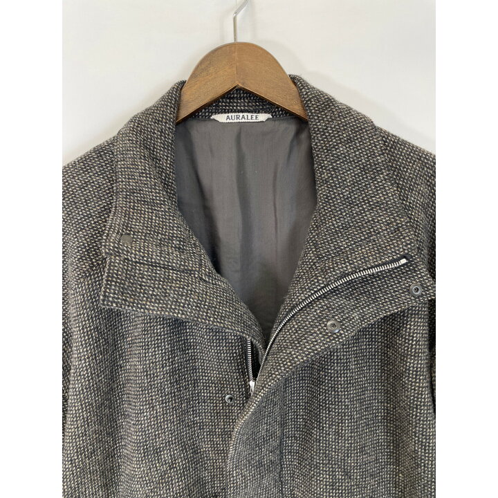 楽天市場】AURALEE オーラリー TOP CHARCOAL A22AB01DT WOOL HAIRLINE 