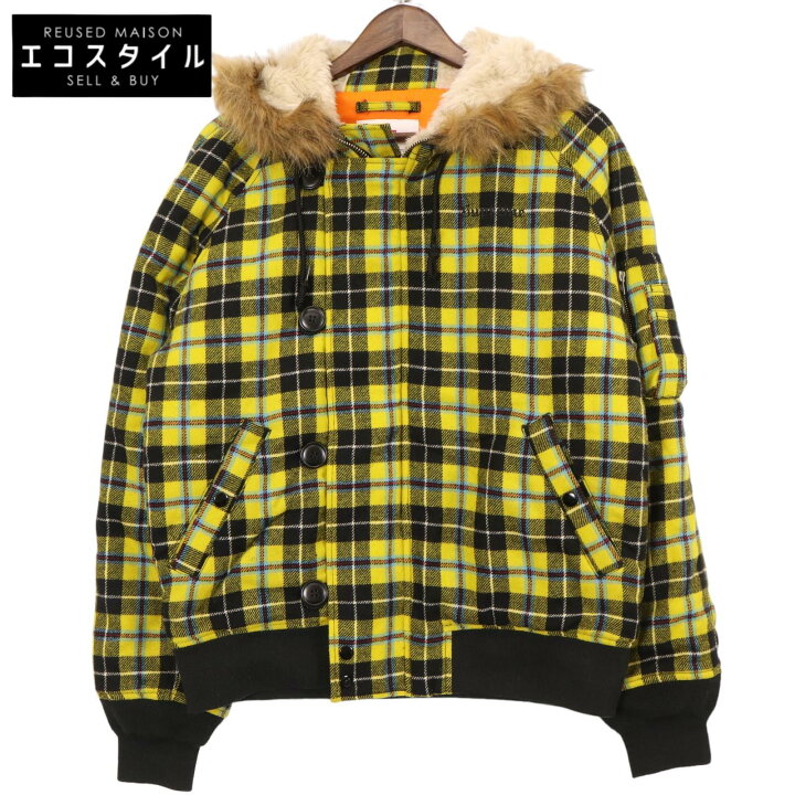 楽天市場】Supreme シュプリーム 18FW ｲｴﾛｰ ﾁｪｯｸ WOOL N2B JACKET 