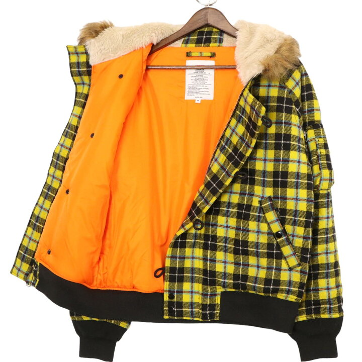 楽天市場】Supreme シュプリーム 18FW ｲｴﾛｰ ﾁｪｯｸ WOOL N2B JACKET 