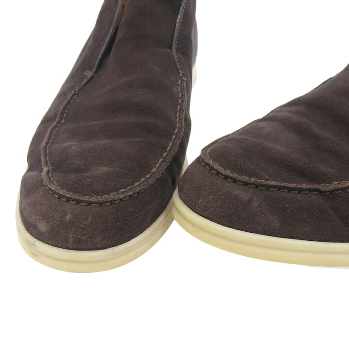 楽天市場】Loro Piana ロロピアーナ OPEN WALK スエード スリッポン  