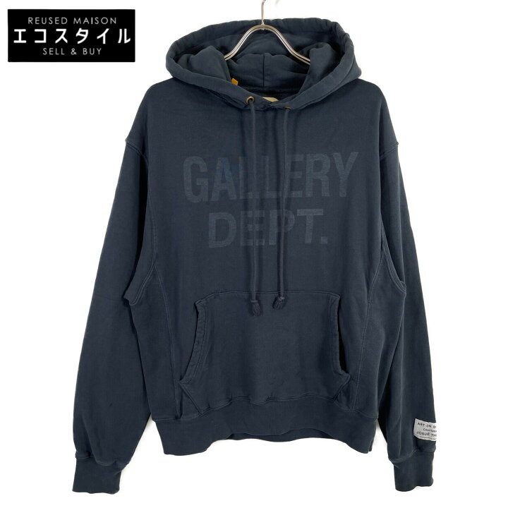 楽天市場】GALLERY DEPT. ギャラリーデプト ネイビー ロゴ パーカー 