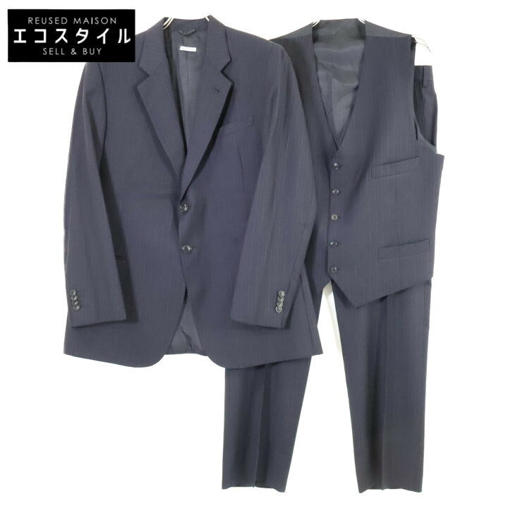楽天市場】GIORGIO ARMANI ジョルジオアルマーニ ネイビー ストライプ 