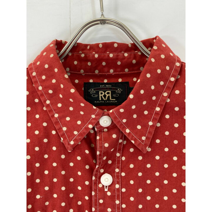 楽天市場】RRL ダブルアールエル 23AW レッド ポルカドット ウーブン  