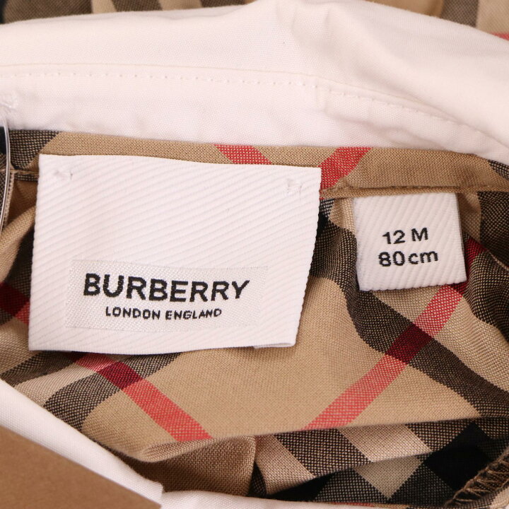 楽天市場】BURBERRY バーバリー 8022568 ヴィンテージチェックワンピ 