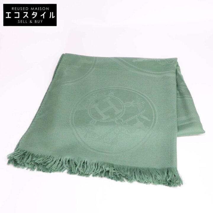 楽天市場】HERMES エルメス 【美品】ETOLE NEW LIBRIS カシミヤ  