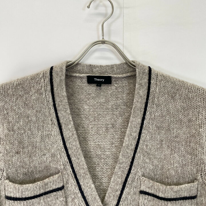 楽天市場】Theory セオリー 01-2403710 22年製 NUAGE2 CONTRAST CARDI  