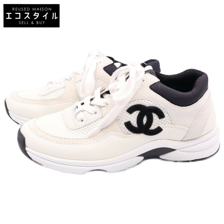 楽天市場】CHANEL シャネル G38299 CCココマーク メッシュ & スエード  